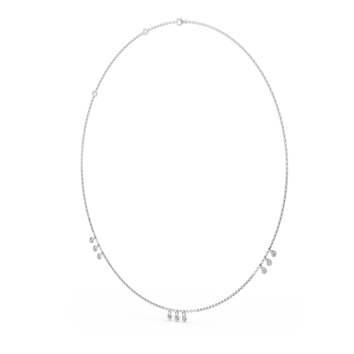 Lab Grown Diamond NECKLACE 1.60 ctw N08227-1.5-18IN