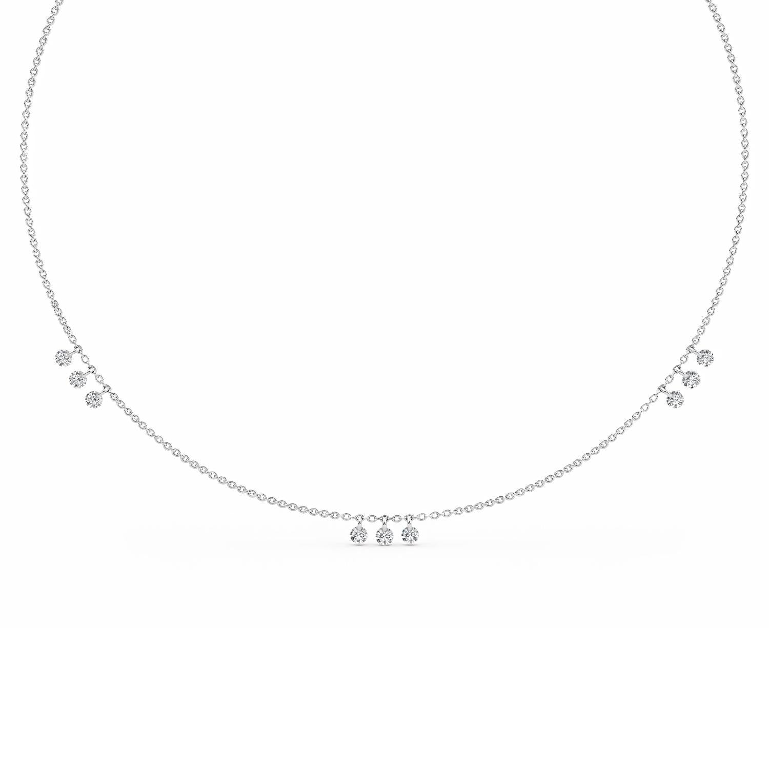 Lab Grown Diamond NECKLACE 1.60 ctw N08227-1.5-18IN