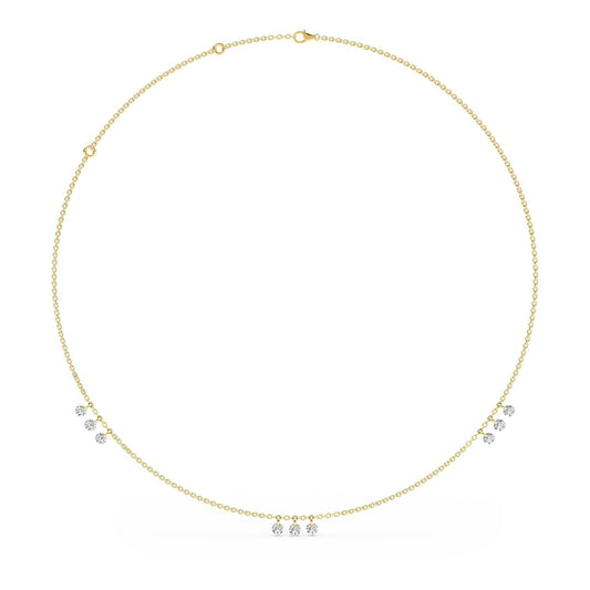 Lab Grown Diamond NECKLACE 1.60 ctw N08227-1.5-18IN