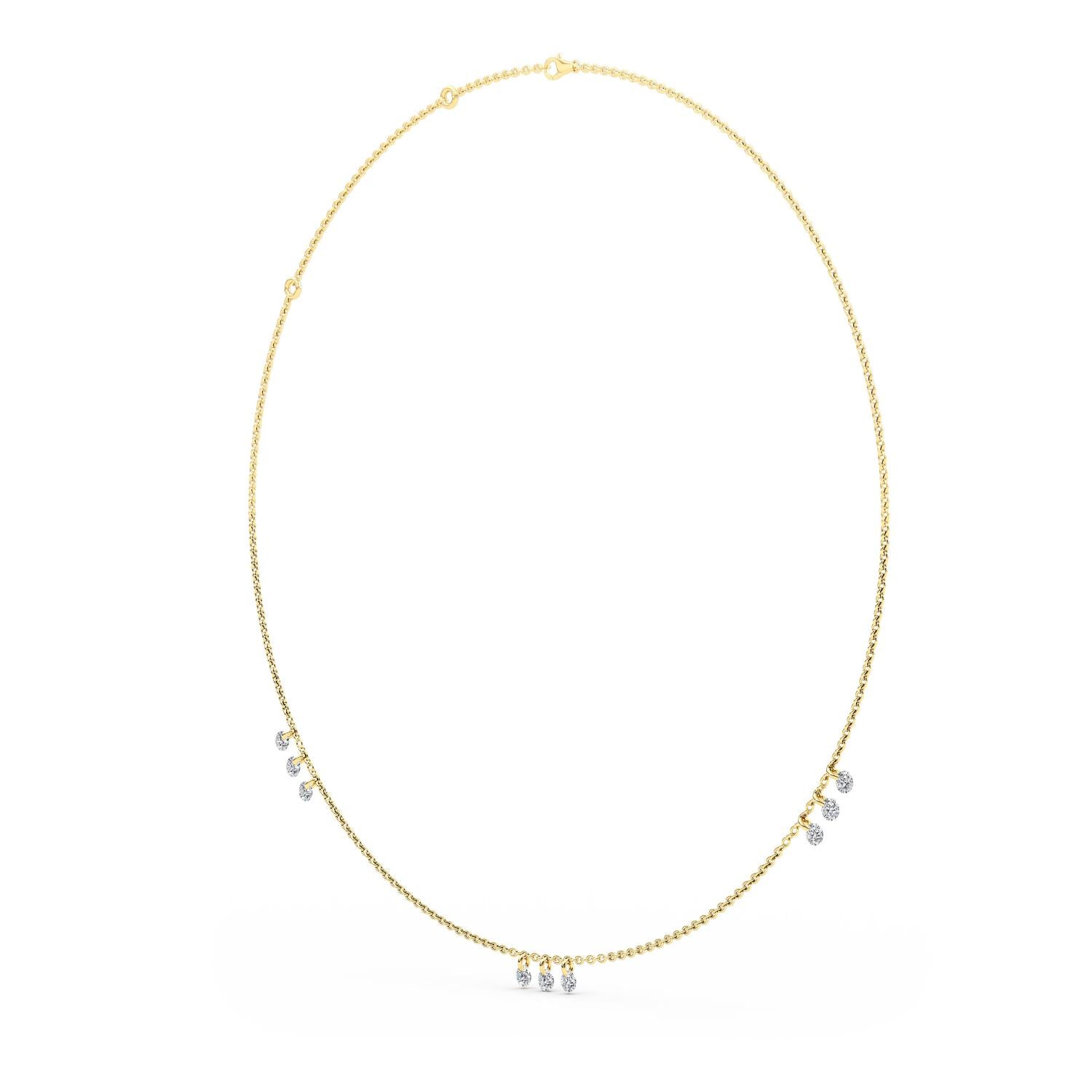 Lab Grown Diamond NECKLACE 1.60 ctw N08227-1.5-18IN