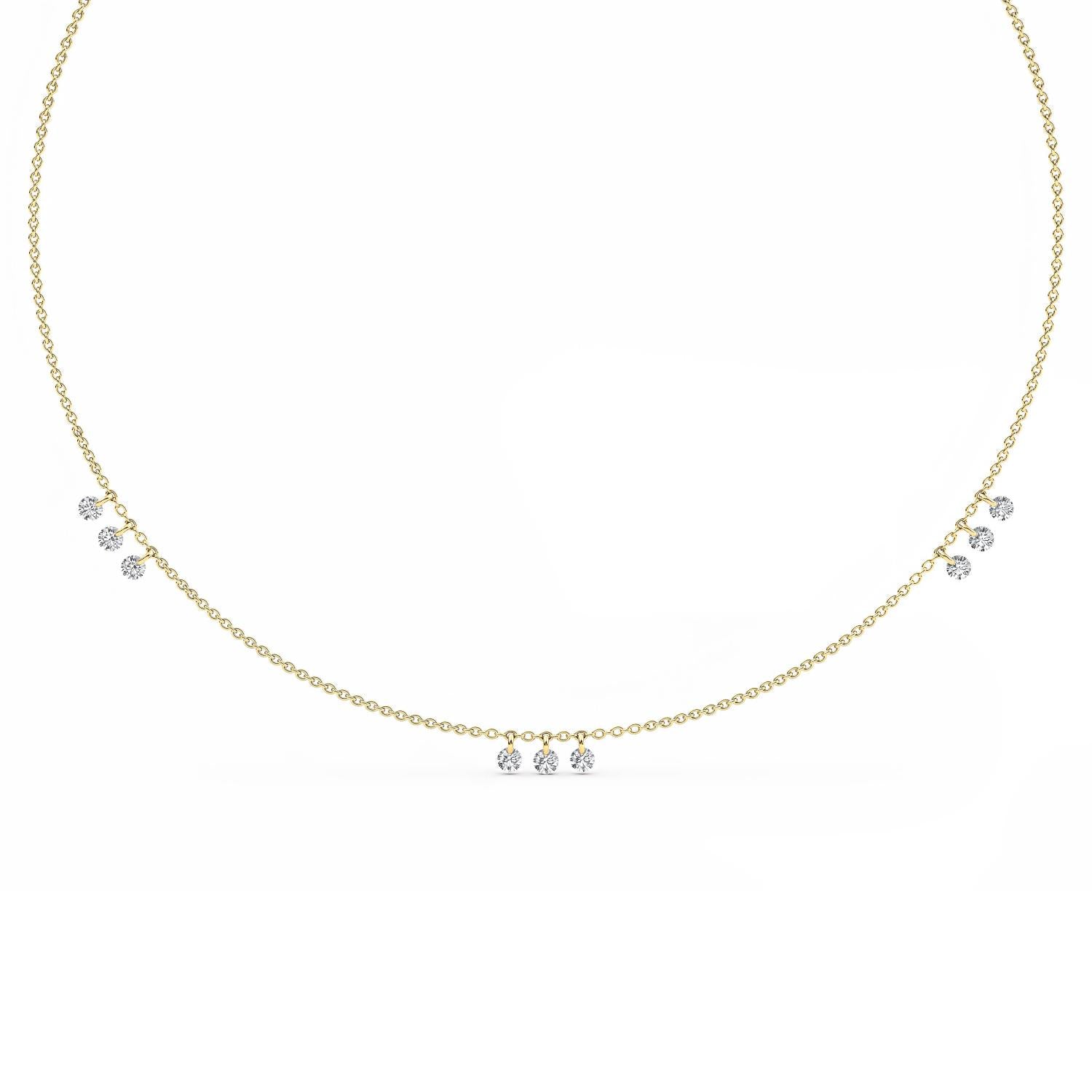Lab Grown Diamond NECKLACE 1.60 ctw N08227-1.5-18IN