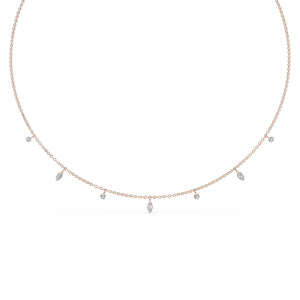 Lab Grown Diamond NECKLACE 1.02 ctw N08228MS-1-18IN