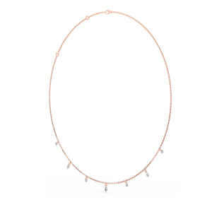 Lab Grown Diamond NECKLACE 1.02 ctw N08228MS-1-18IN