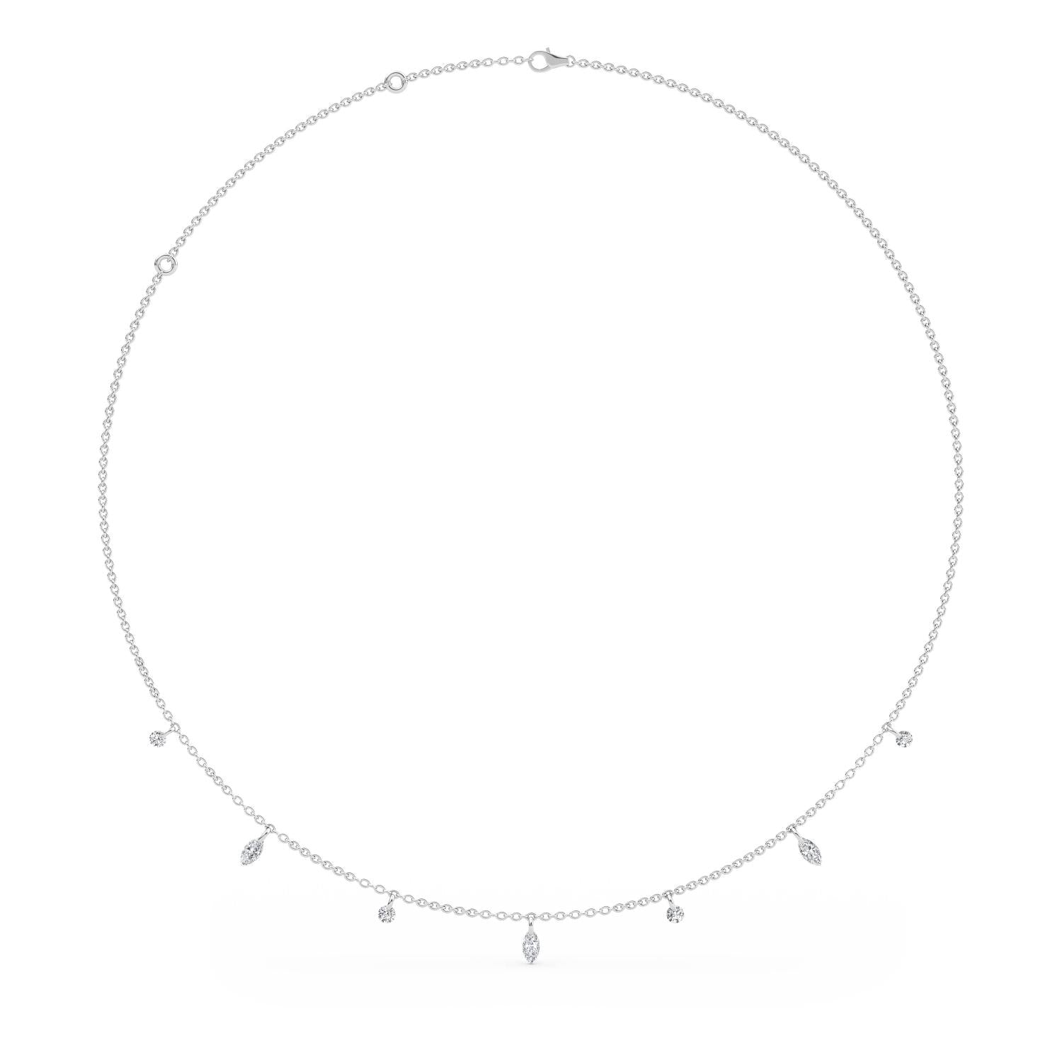 Lab Grown Diamond NECKLACE 1.02 ctw N08228MS-1-18IN