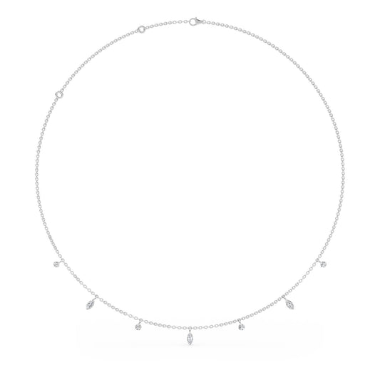 Lab Grown Diamond NECKLACE 1.02 ctw N08228MS-1-18IN