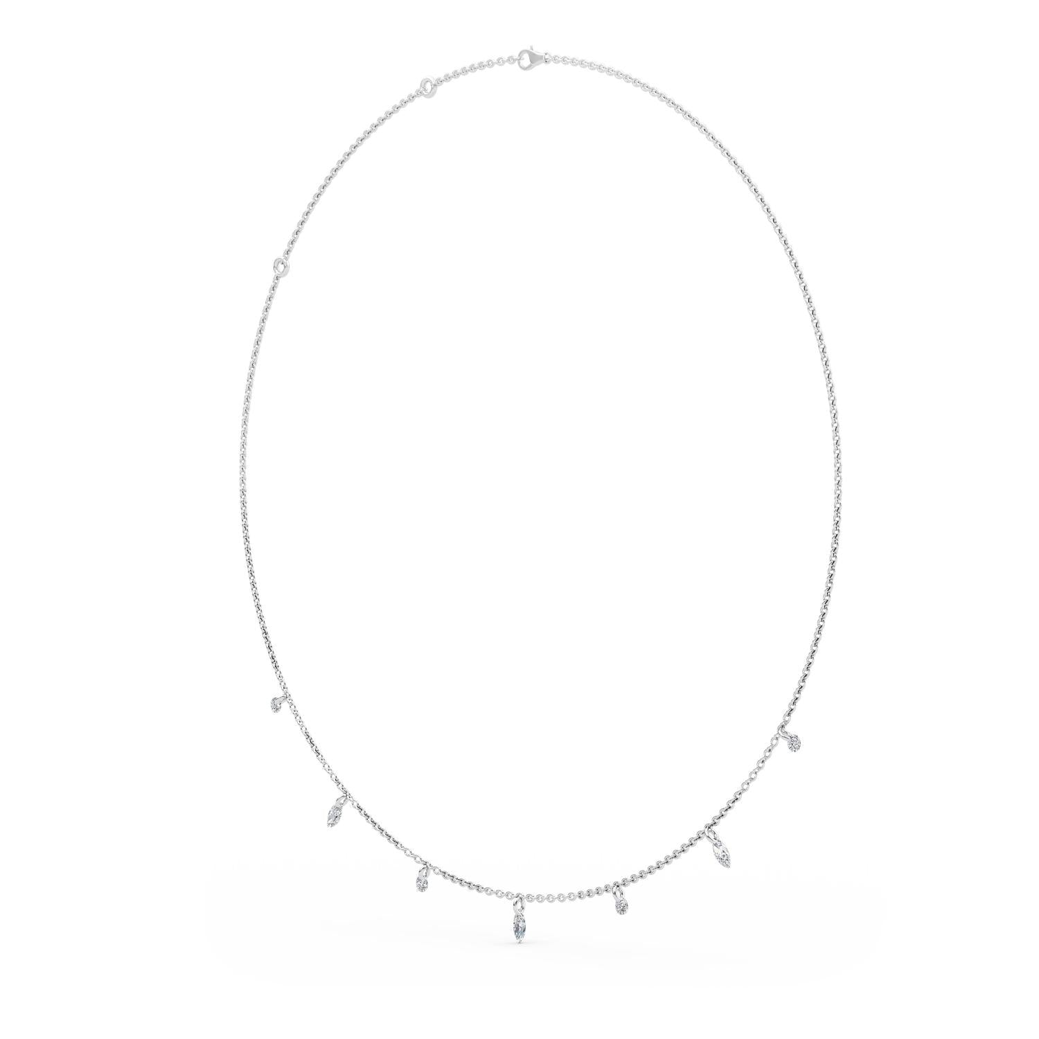 Lab Grown Diamond NECKLACE 1.02 ctw N08228MS-1-18IN