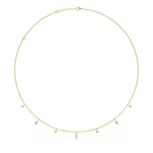 Lab Grown Diamond NECKLACE 1.02 ctw N08228MS-1-18IN