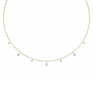 Lab Grown Diamond NECKLACE 1.02 ctw N08228MS-1-18IN