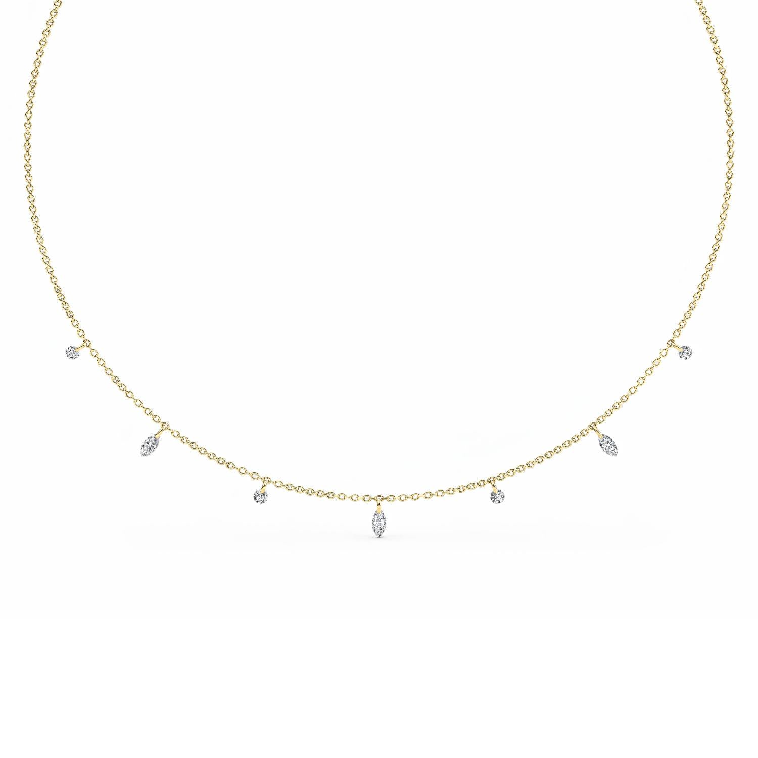 Lab Grown Diamond NECKLACE 1.02 ctw N08228MS-1-18IN