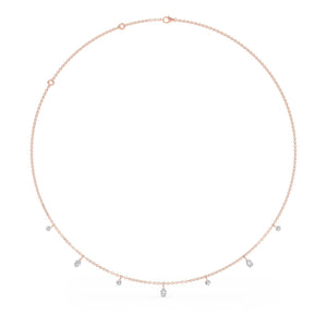Lab Grown Diamond NECKLACE 1.08 ctw N08229MS-1-18IN