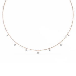 Lab Grown Diamond NECKLACE 1.08 ctw N08229MS-1-18IN
