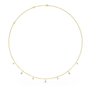 Lab Grown Diamond NECKLACE 1.08 ctw N08229MS-1-18IN