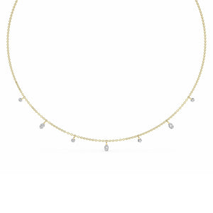 Lab Grown Diamond NECKLACE 1.08 ctw N08229MS-1-18IN