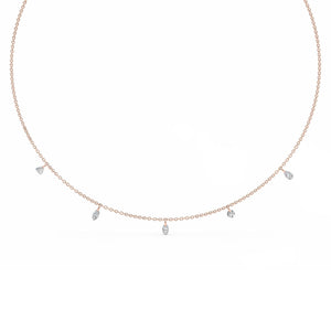 Lab Grown Diamond NECKLACE 1.04 ctw N08230MS-1-18IN