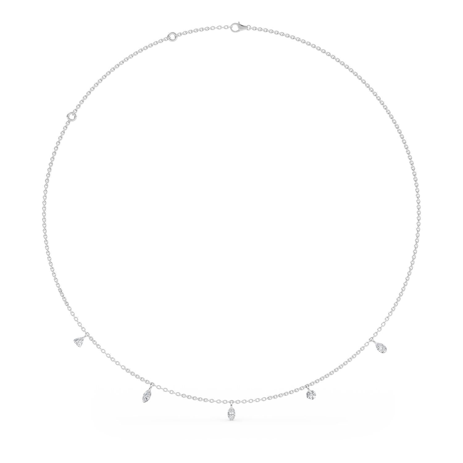 Lab Grown Diamond NECKLACE 1.04 ctw N08230MS-1-18IN
