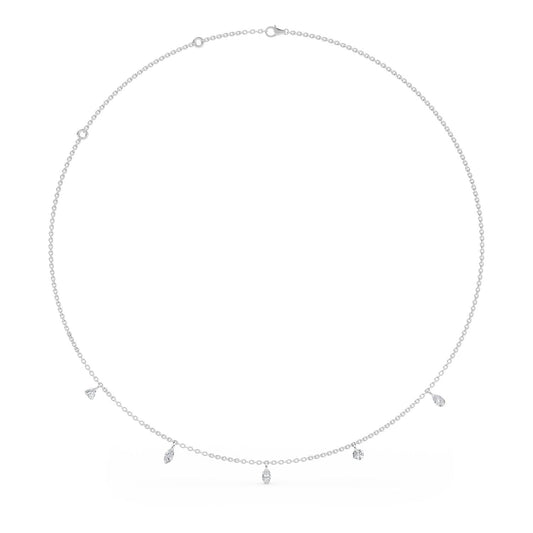 Lab Grown Diamond NECKLACE 1.04 ctw N08230MS-1-18IN