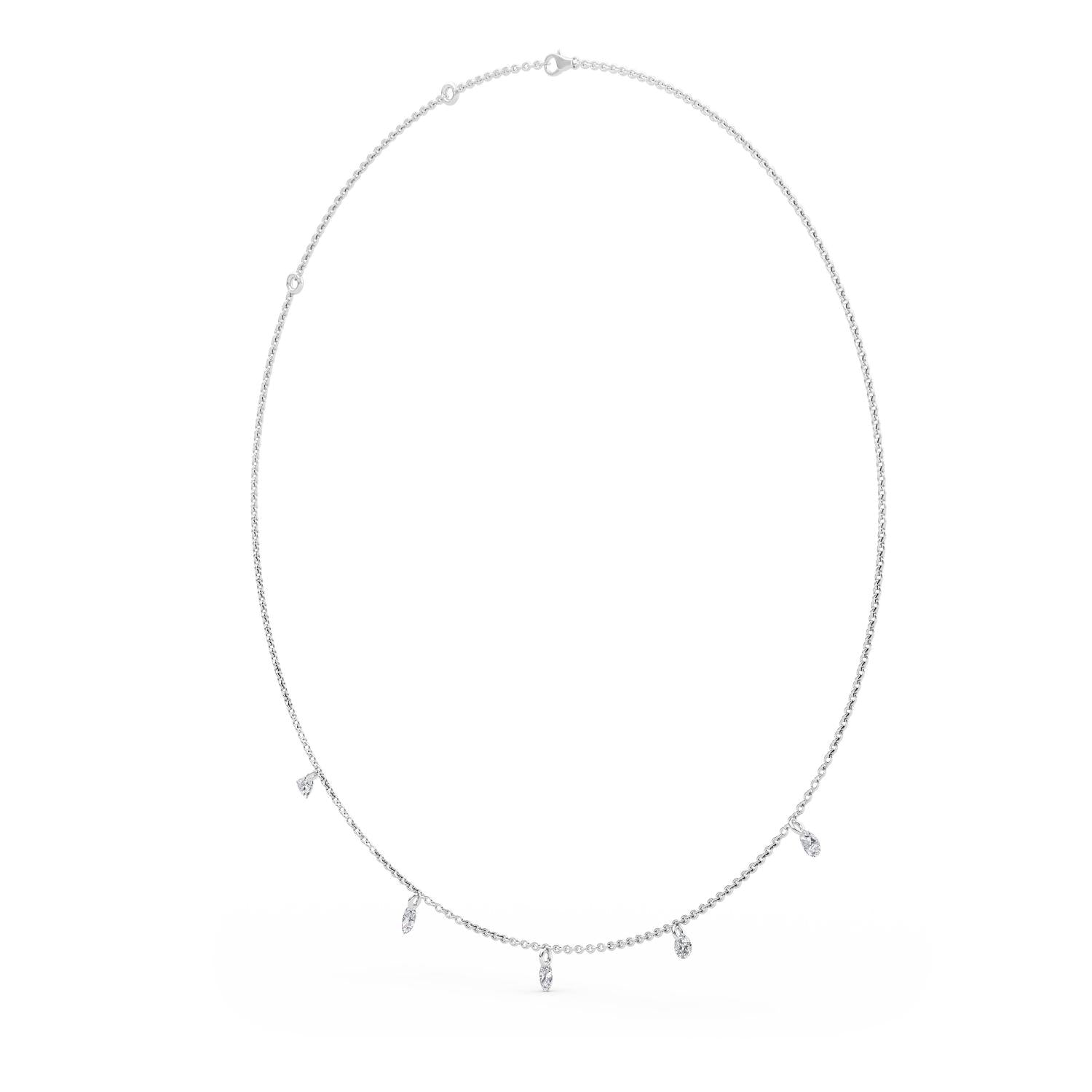 Lab Grown Diamond NECKLACE 1.04 ctw N08230MS-1-18IN