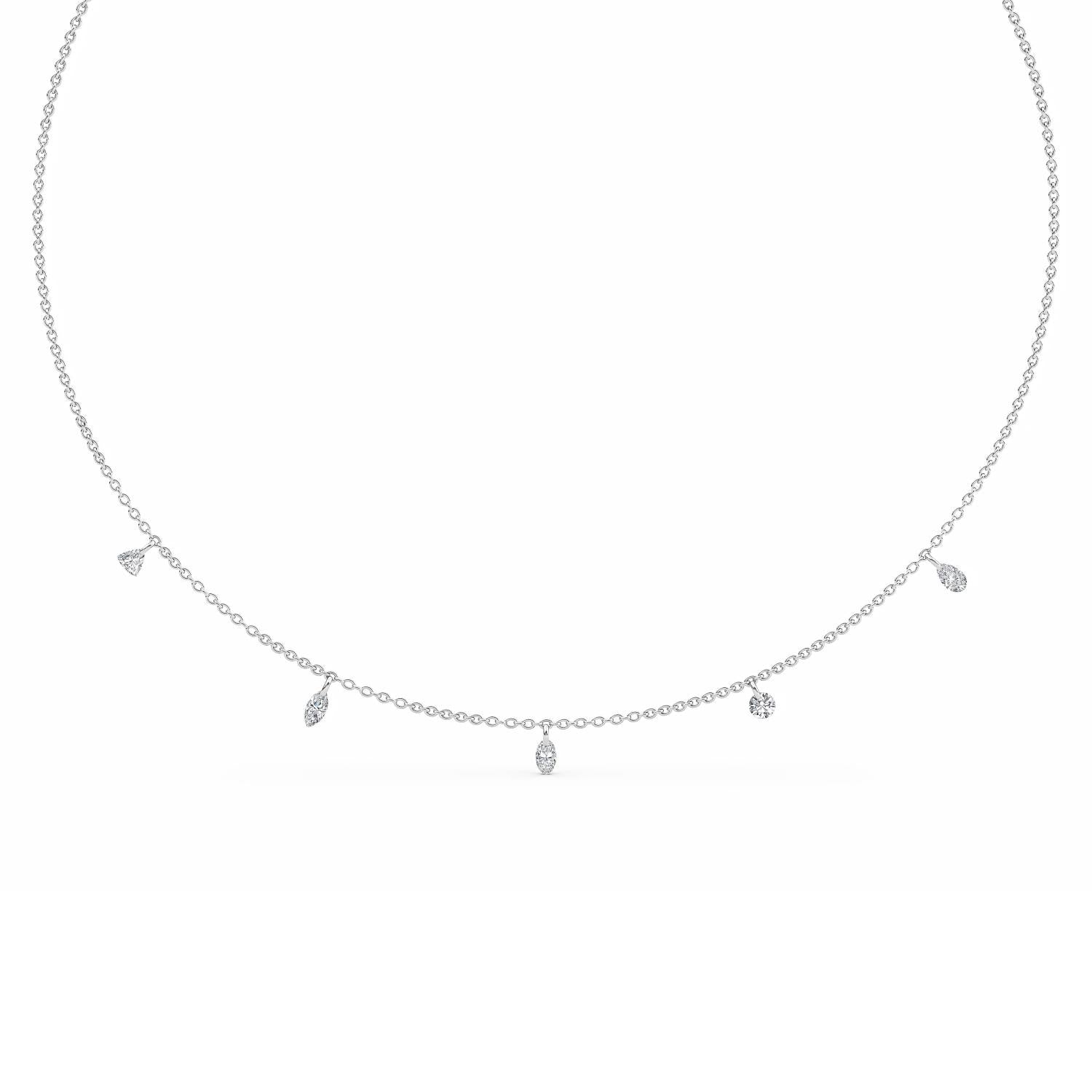 Lab Grown Diamond NECKLACE 1.04 ctw N08230MS-1-18IN