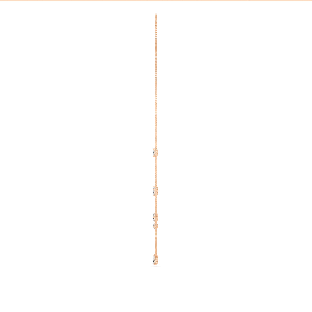 Lab Grown Diamond Layered Necklace N08231-2.15CT-18IN