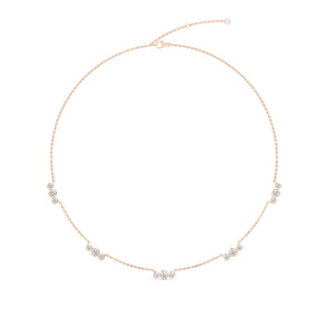 Lab Grown Diamond Layered Necklace N08237-2.2-18IN