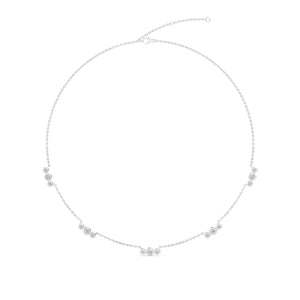 Lab Grown Diamond Layered Necklace N08237-2.2-18IN