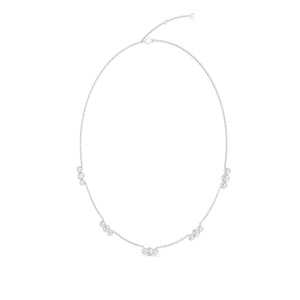 Lab Grown Diamond Layered Necklace N08237-2.2-18IN