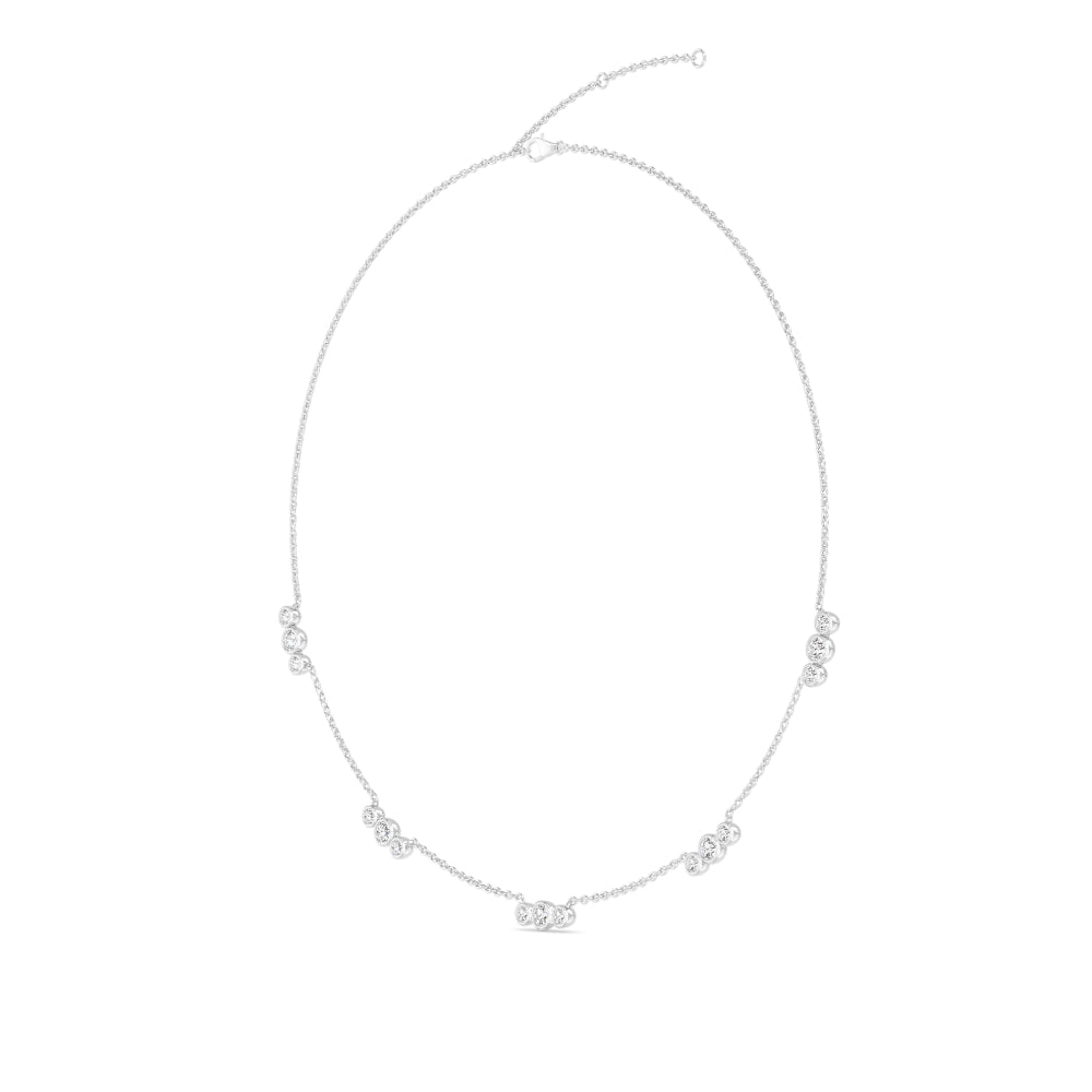 Lab Grown Diamond Layered Necklace N08237-2.2-18IN