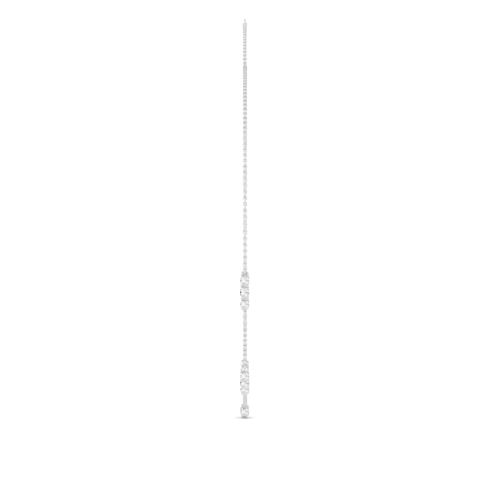 Lab Grown Diamond Layered Necklace N08237-2.2-18IN