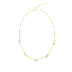 Lab Grown Diamond Layered Necklace N08237-2.2-18IN