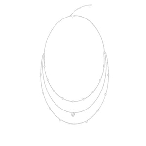 Lab Grown Diamond Layered Necklace N08238-1.25CT-18IN