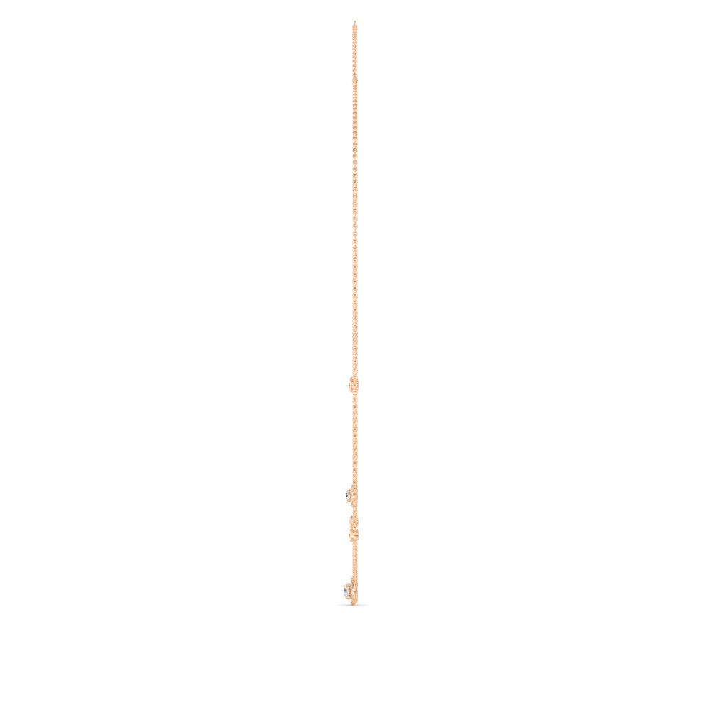 Lab Grown Diamond Layered Necklace N08239-1.38CT-18IN