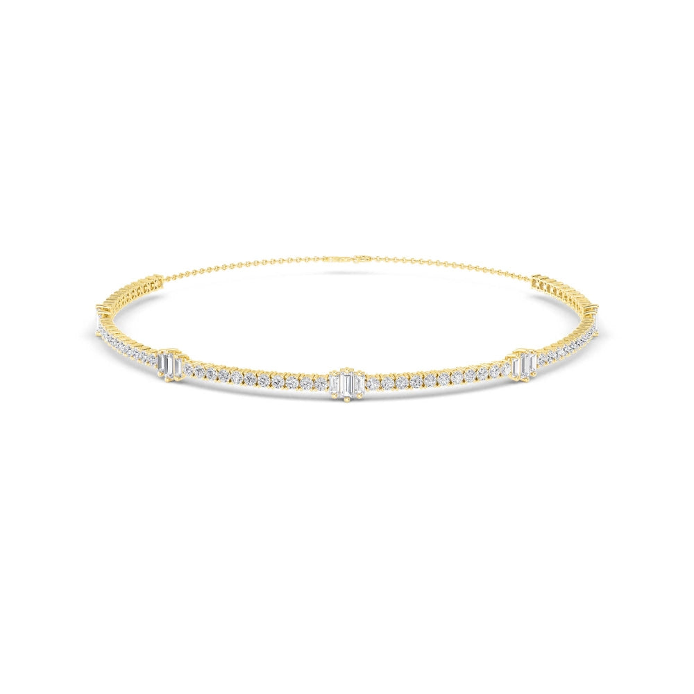 Lab Grown Diamond Choker Necklace N08252-11-14IN