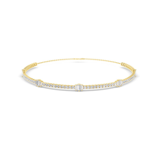 Lab Grown Diamond Choker Necklace N08252-11-14IN