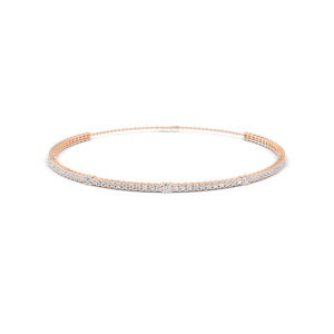 Lab Grown Diamond Choker Necklace N08253-10-14IN