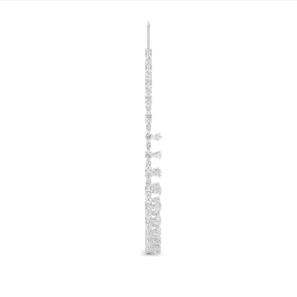 Lab Grown Diamond Choker N08254-8-14IN