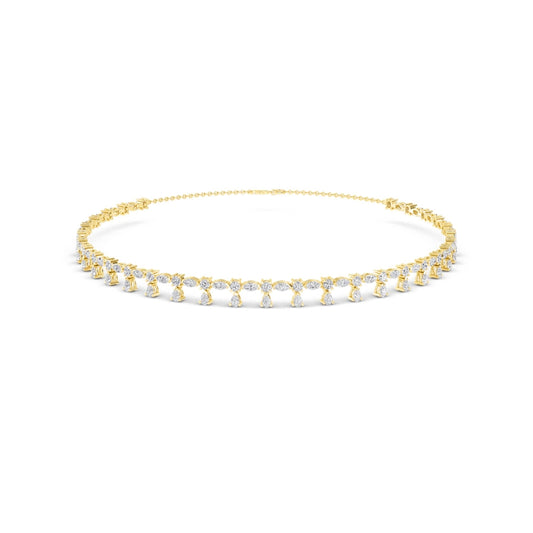 Lab Grown Diamond Choker N08254-8-14IN