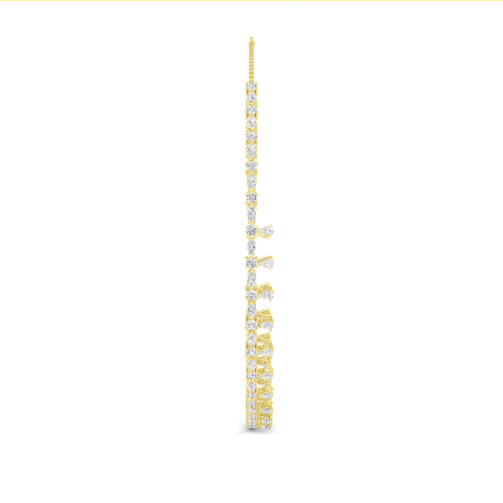 Lab Grown Diamond Choker N08254-8-14IN