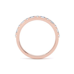 2MM Round Brilliant & Baguette - Castle & Claw (XRB)