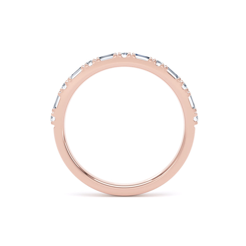 2MM Round Brilliant & Baguette - Castle & Claw (XRB)