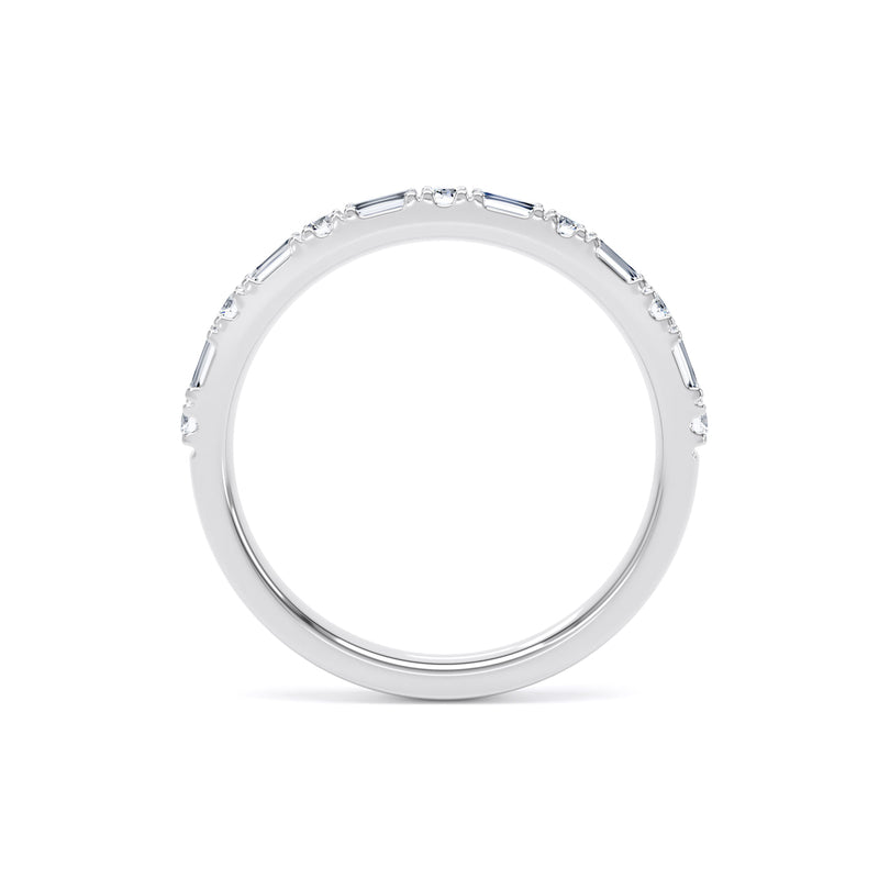 2MM Round Brilliant & Baguette - Castle & Claw (XRB)