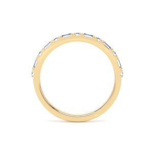 2MM Round Brilliant & Baguette - Castle & Claw (XRB)