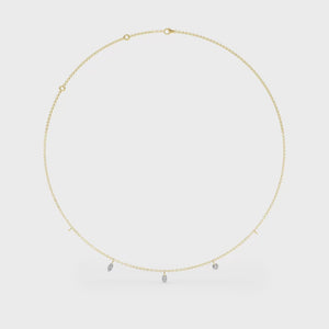 Lab Grown Diamond NECKLACE 1.04 ctw N08230MS-1-18IN
