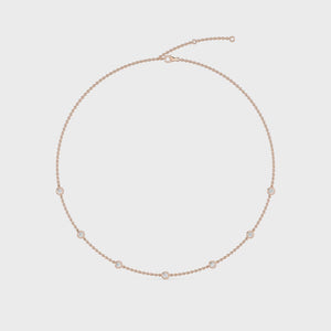 Lab Grown Diamond By The Yard Necklace 1 ctw N08220-1
