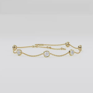 Lab Grown Diamond BRACELET 0.79 ctw BR11454-0.75CT