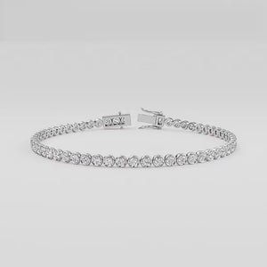 Lab Grown Diamond BRACELET 3.11 ctw BR11452-3-7IN