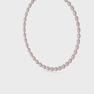 Lab Grown Diamond 26.49 ctw Necklace N08032-25.88CT-17IN