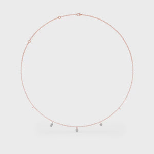 Lab Grown Diamond NECKLACE 1.04 ctw N08230MS-1-18IN