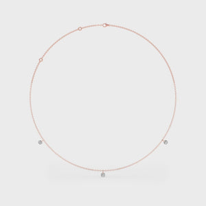 Lab Grown Diamond NECKLACE 0.93 ctw N08225-1-18IN