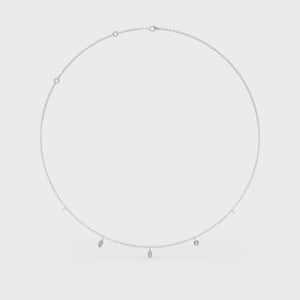 Lab Grown Diamond NECKLACE 1.04 ctw N08230MS-1-18IN