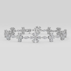 Lab Grown Diamond BRACELET 8.01 ctw BR20060-8.5-7IN